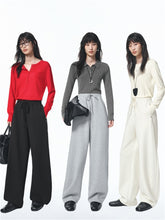Women's Banana-Leg Knit Pants